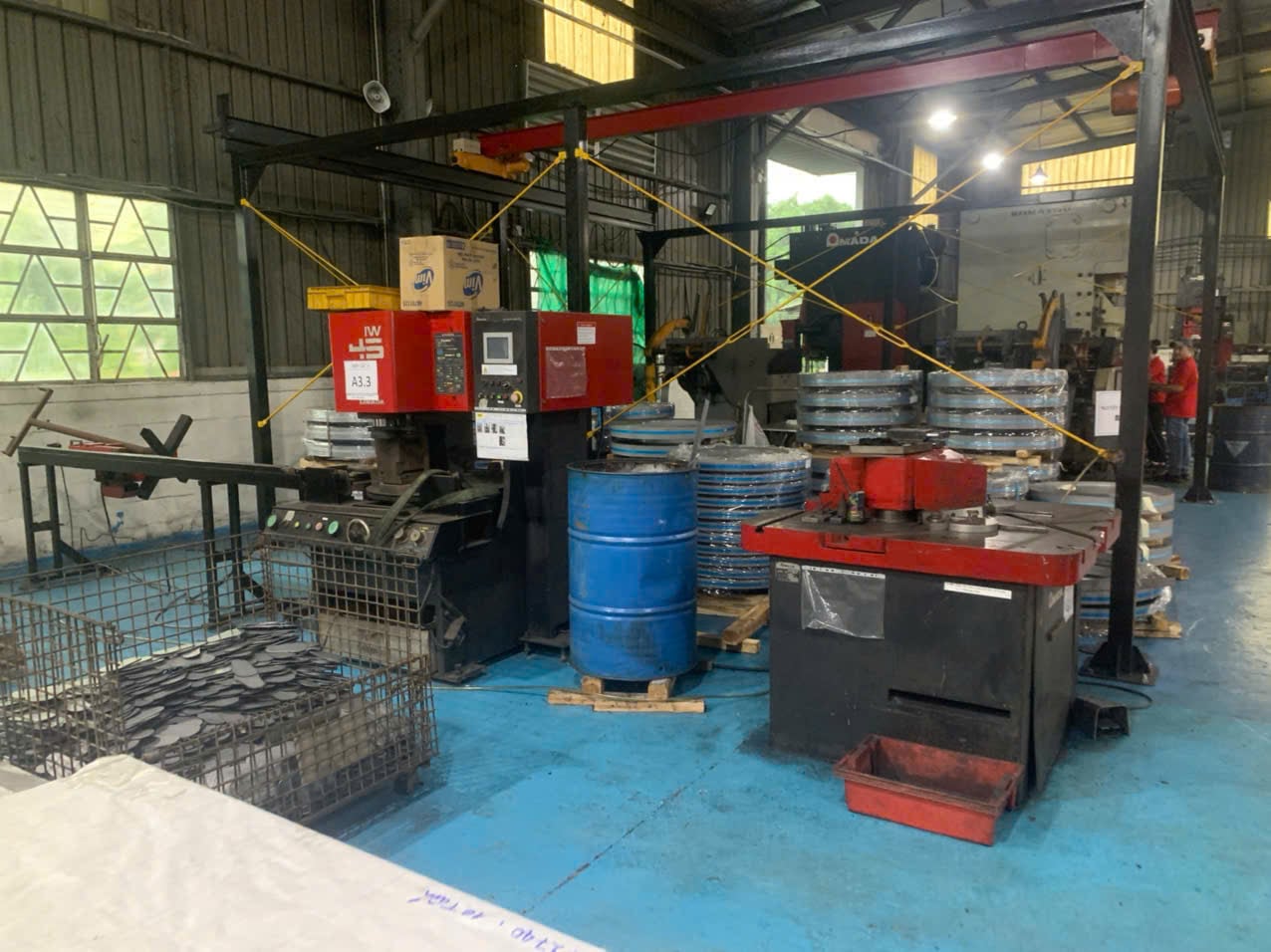 Curving machine & Iron worker machine